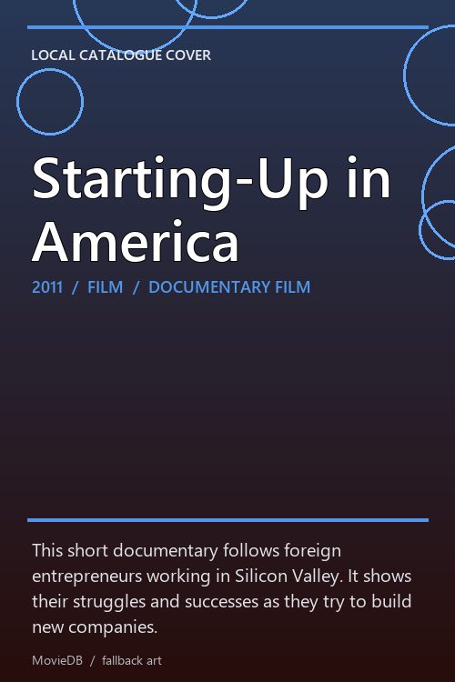 Starting-Up in America poster