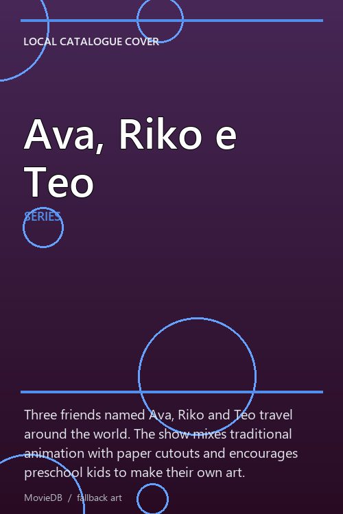 Ava, Riko e Teo poster