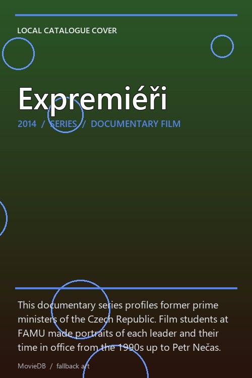 Expremiéři poster