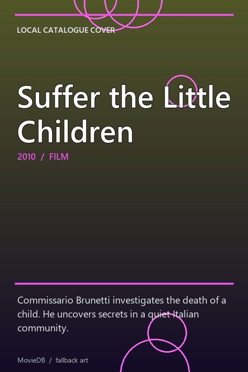 Suffer the Little Children poster