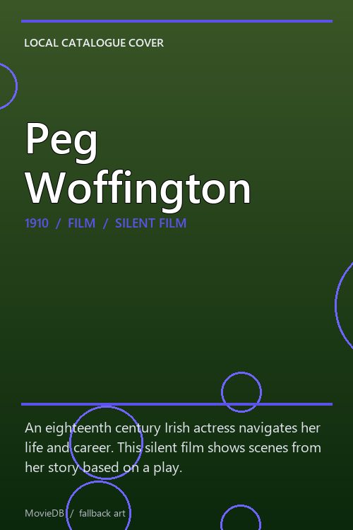 Peg Woffington poster