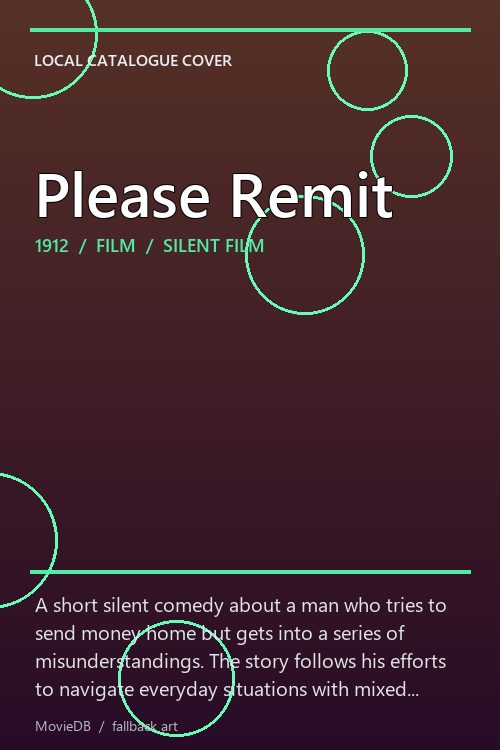 Please Remit poster