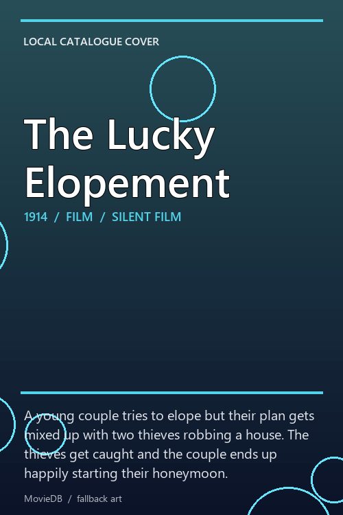The Lucky Elopement poster