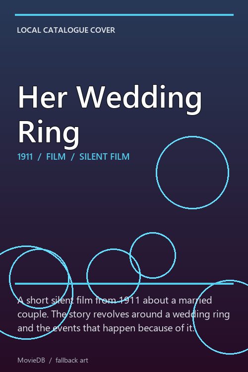 Her Wedding Ring poster