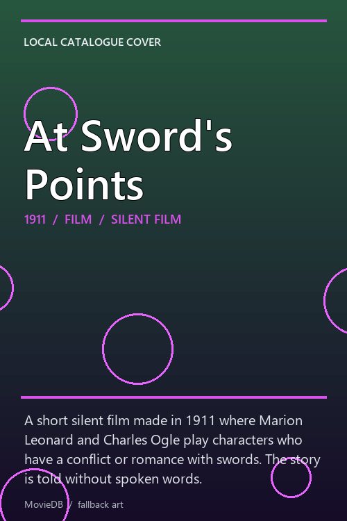 At Sword's Points poster