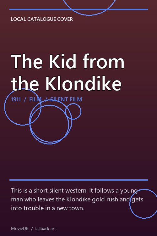 The Kid from the Klondike poster