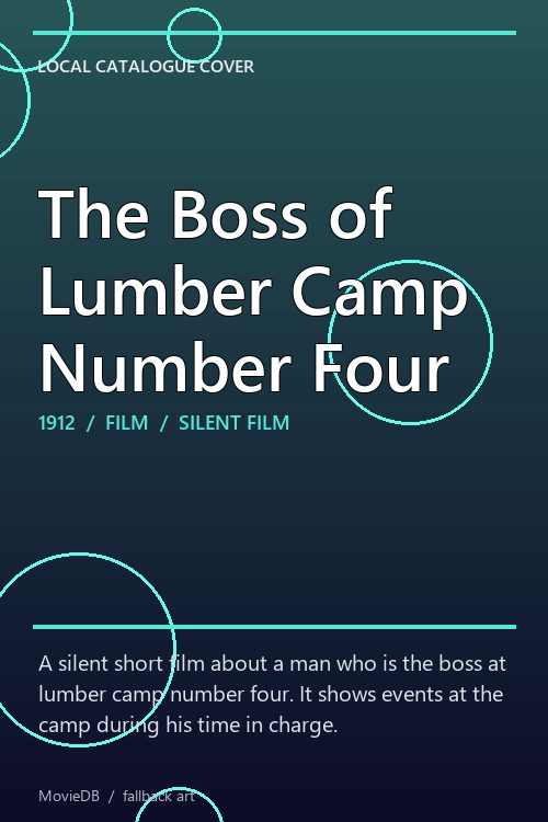 The Boss of Lumber Camp Number Four poster