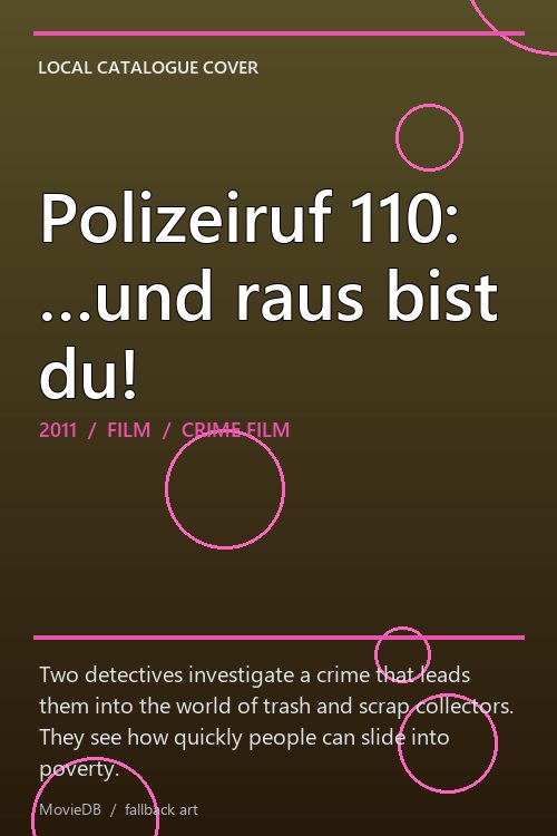 Polizeiruf 110: …und raus bist du! poster