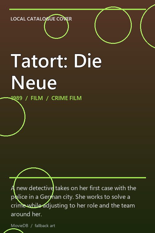 Tatort: Die Neue poster