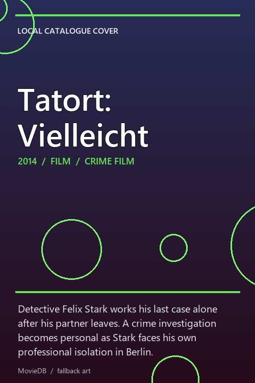 Tatort: Vielleicht poster