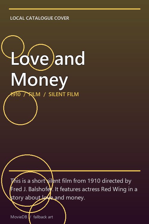 Love and Money poster