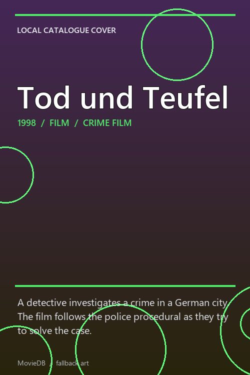 Tod und Teufel poster