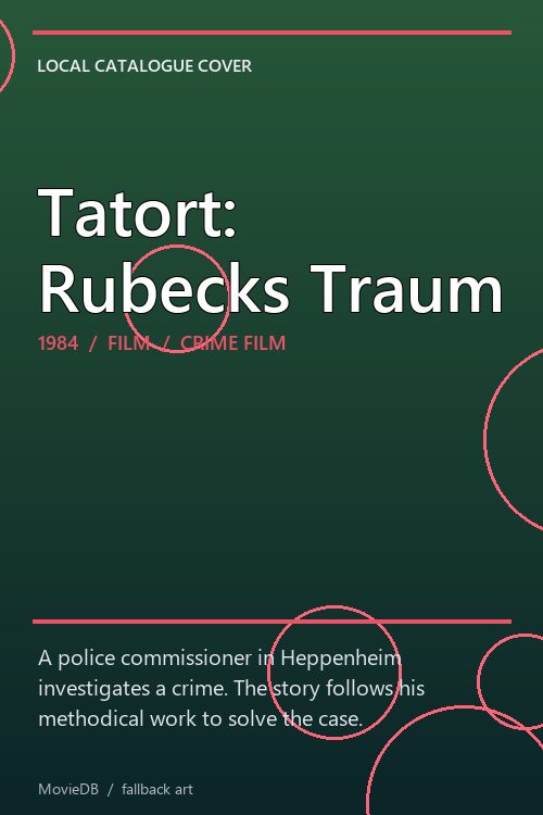 Tatort: Rubecks Traum poster
