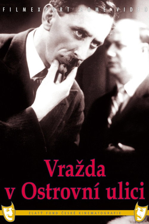 Vrazda v Ostrovni ulici poster