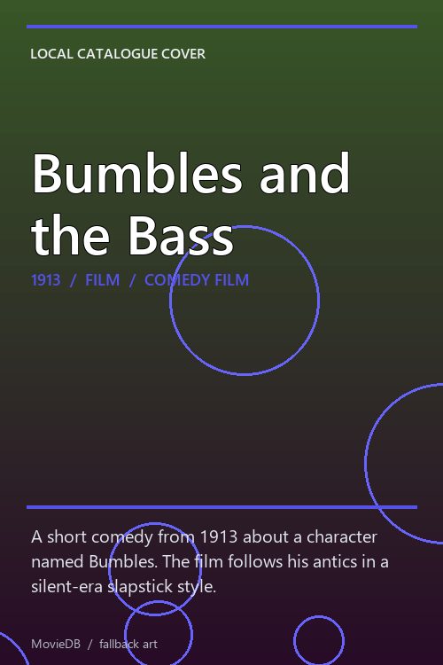 Bumbles and the Bass poster