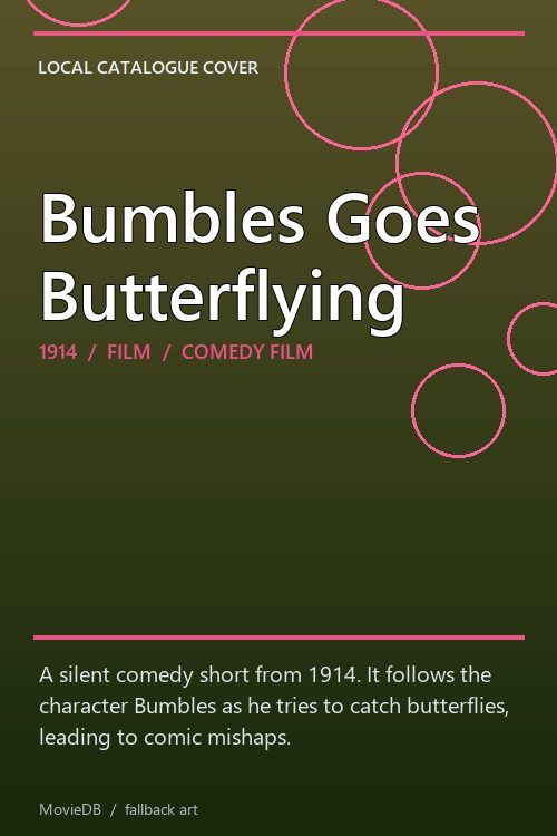 Bumbles Goes Butterflying poster