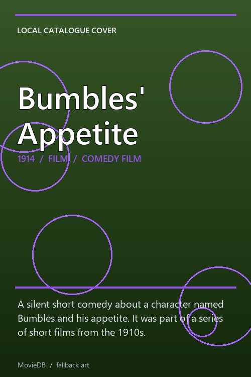 Bumbles' Appetite poster