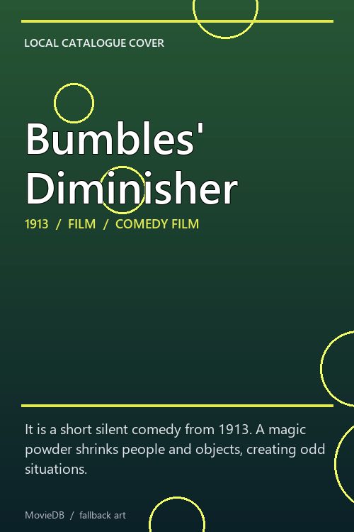Bumbles' Diminisher poster