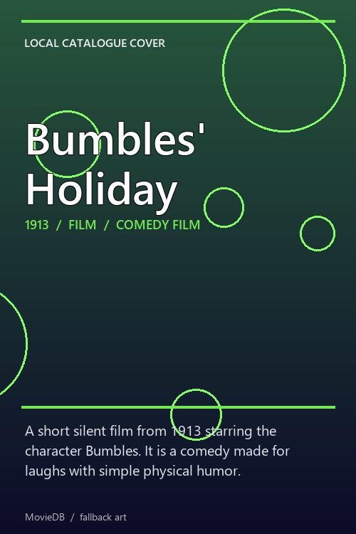 Bumbles' Holiday poster