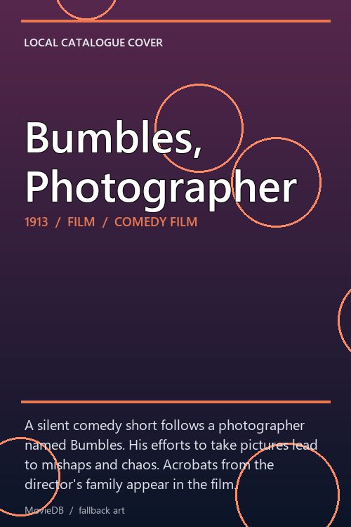 Bumbles, Photographer poster