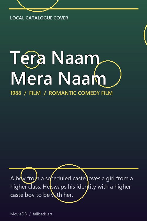 Tera Naam Mera Naam poster