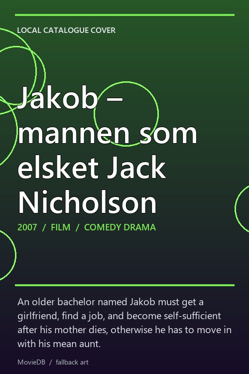 Jakob – mannen som elsket Jack Nicholson poster