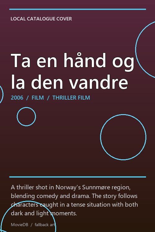 Ta en hånd og la den vandre poster