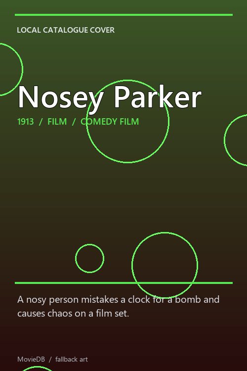 Nosey Parker poster