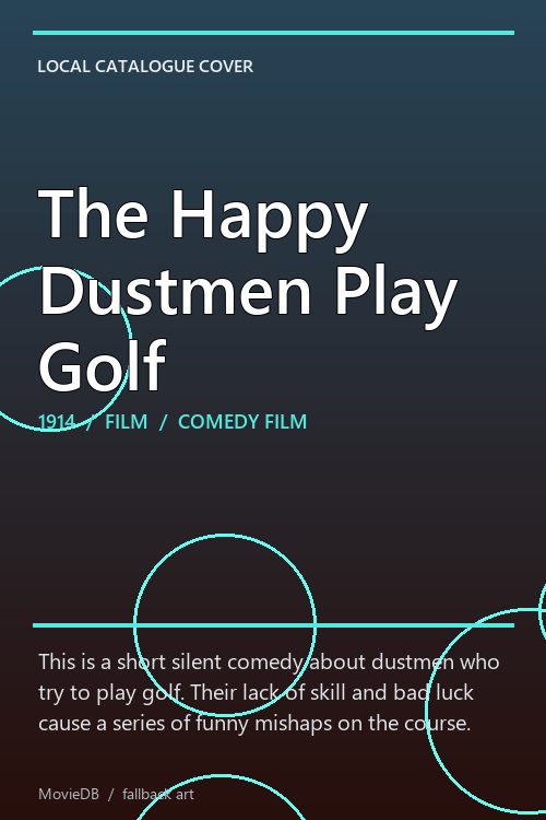 The Happy Dustmen Play Golf poster