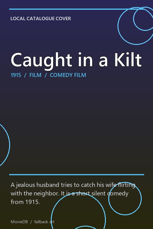 Caught in a Kilt poster