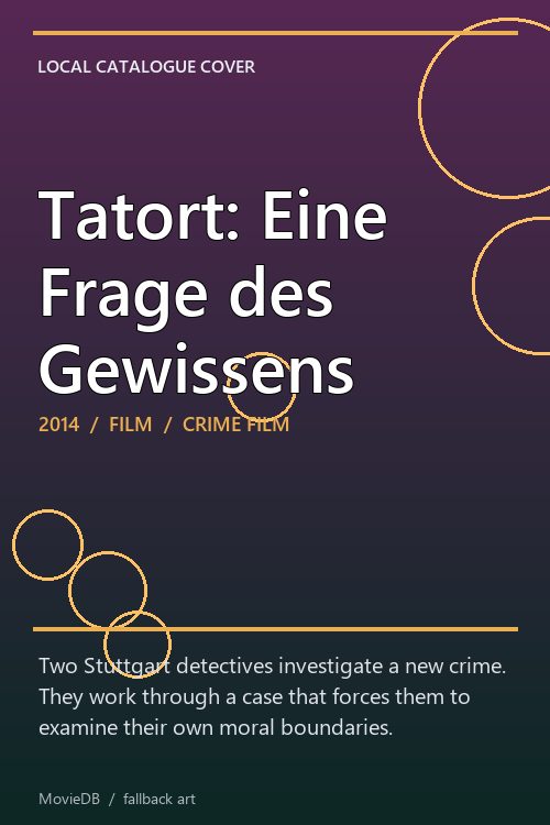 Tatort: Eine Frage des Gewissens poster