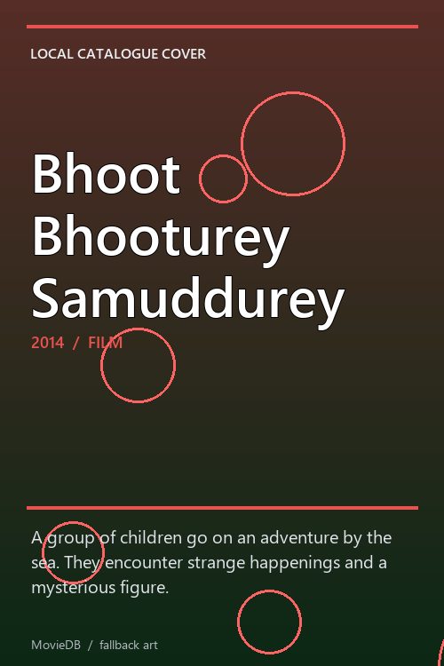 Bhoot Bhooturey Samuddurey poster