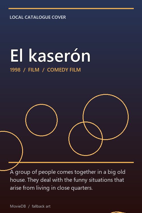 El kaserón poster