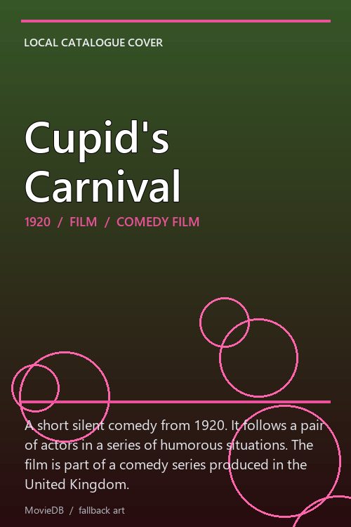 Cupid's Carnival poster