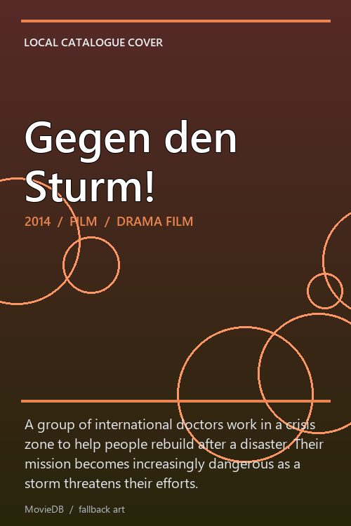 Gegen den Sturm! poster