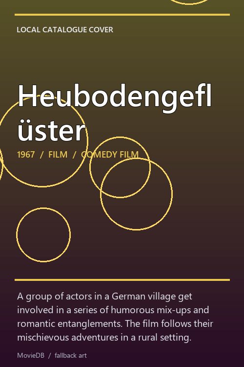 Heubodengeflüster poster