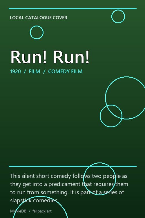 Run! Run! poster
