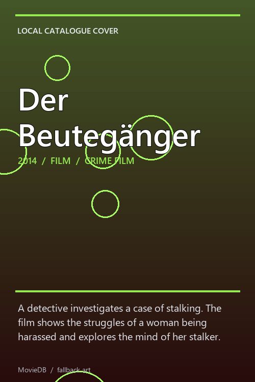 Der Beutegänger poster