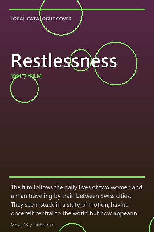 Restlessness poster