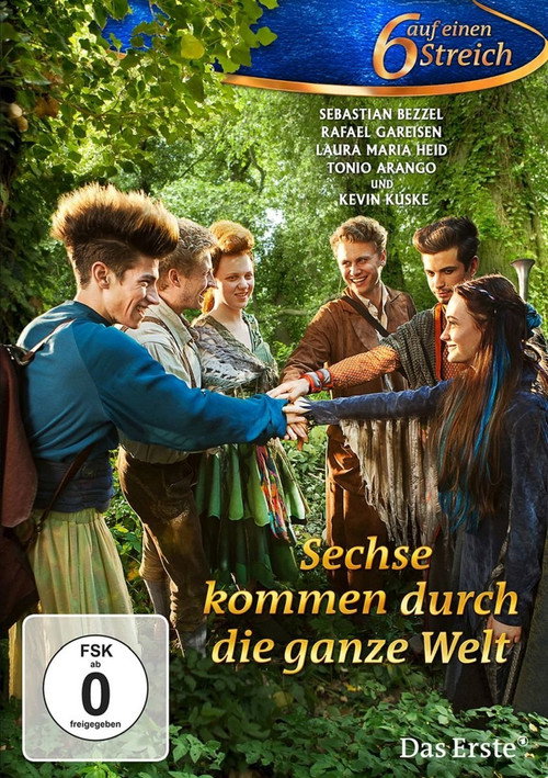 Sechse kommen durch die ganze Welt poster