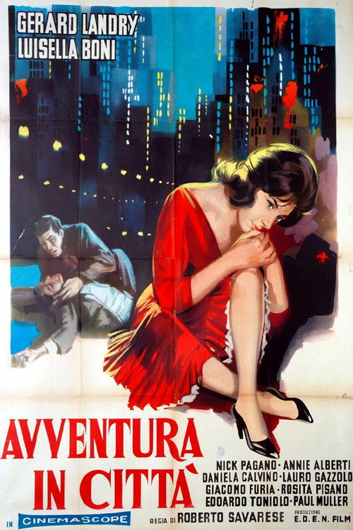 Avventura in città poster
