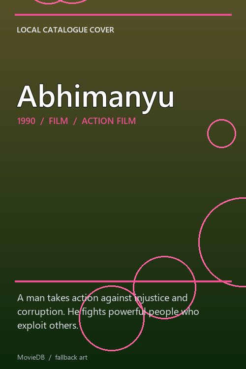 Abhimanyu poster