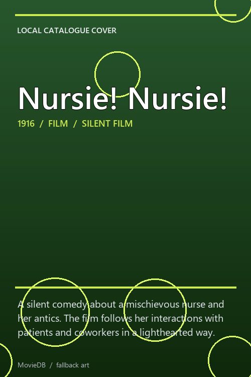 Nursie! Nursie! poster