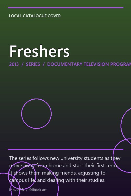 Freshers poster