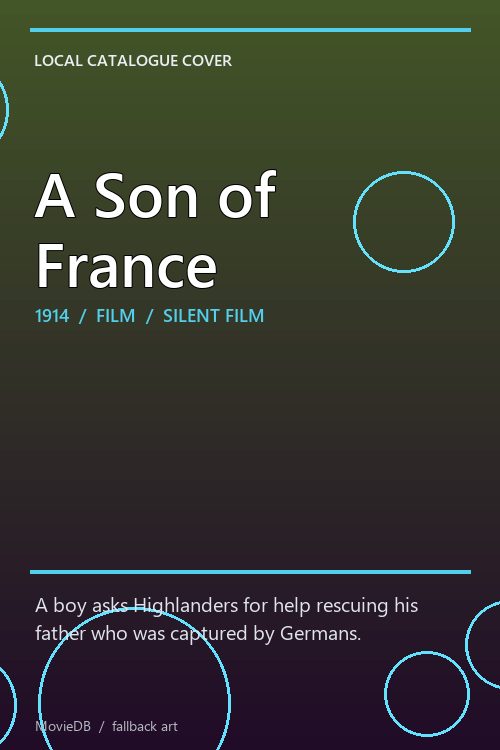 A Son of France poster