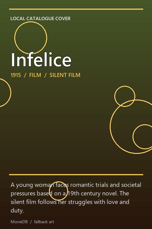 Infelice poster