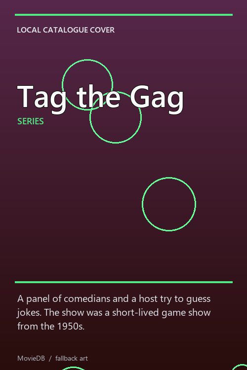 Tag the Gag poster