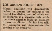 Cook's Night Out poster