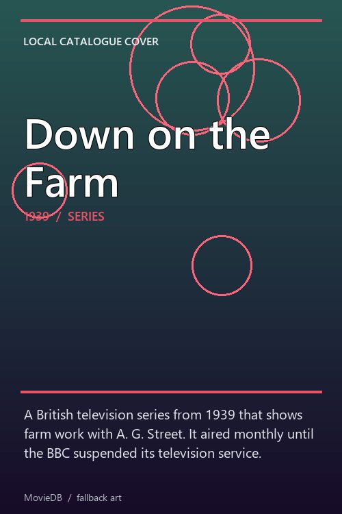 Down on the Farm poster