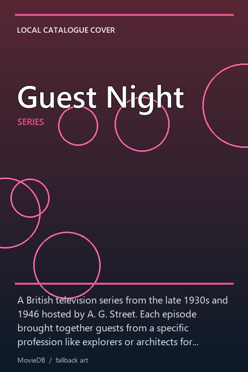 Guest Night poster